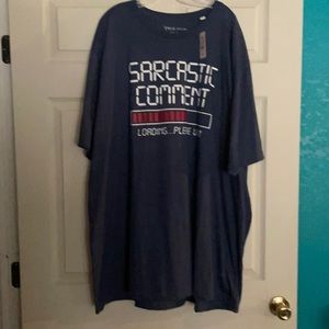 Men’s Sarcastic Comment T-shirt 4XLT